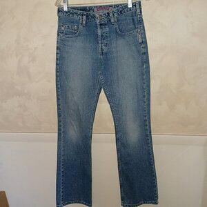SILVER JEANS SIZE 28/32 LOW RISE